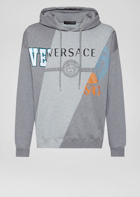 Versace Compilation Print Hoodie Herr - 574169QTR